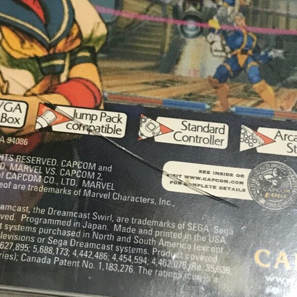 Marvel vs Capcom 2 for Sega Dreamcast CIB Complete With Manual - Picture 5 of 9